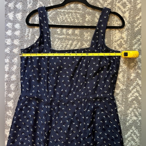 Vintage Ralph Lauren Blue Sleeveless Square Neck Sundress size 12 (J126) - Picture 13 of 13